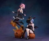 Re:zero -starting life in another world- statuette pvc 1/7 rem: phantom night wizard ver. 17 cm