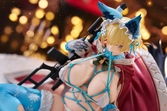 Girls' frontline statuette pvc 1/6 vsk-94 christmas eve detective heavy damage ver. 16 cm