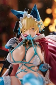 Girls' frontline statuette pvc 1/6 vsk-94 christmas eve detective heavy damage ver. 16 cm
