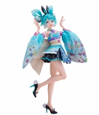 Hatsune miku f:nex statuette pvc 1/7 hatsune miku wa-bunny 27 cm