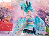Hatsune miku f:nex statuette pvc 1/7 hatsune miku wa-bunny 27 cm