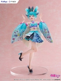 Hatsune miku f:nex statuette pvc 1/7 hatsune miku wa-bunny 27 cm
