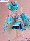 Hatsune miku f:nex statuette pvc 1/7 hatsune miku wa-bunny 27 cm