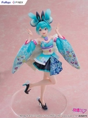 Hatsune miku f:nex statuette pvc 1/7 hatsune miku wa-bunny 27 cm