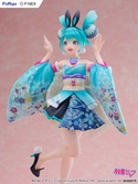 Hatsune miku f:nex statuette pvc 1/7 hatsune miku wa-bunny 27 cm