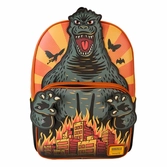 Toho by loungefly sac à dos full-size godzilla cosplay