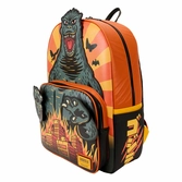 Toho by loungefly sac à dos full-size godzilla cosplay