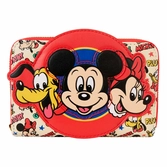 Disney by loungefly porte-monnaie mickey and friends classic