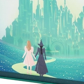 Numskull - wicked - lampe en acrylique cité d'Émeraude