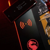 Numskull - mortal kombat - tapis de souris de jeu xxl et chargeur sans fil