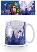 The legend of zelda - mug - 300 ml - majora's mask moon