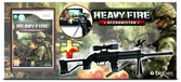 Heavy Fire Afghanistan + fusil Sniper - WII