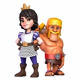 Minix - video games - clash royale - princesse statue 12cm