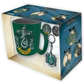 HARRY POTTER - Coffret (Mug + Porte Cles + Badges) - Serpentard