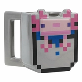 Mojang studios - minecraft - mug 3d axolotl 400ml