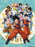 Cartoon kingdom - golden poster - dragon ball super 40x31cm