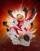 One piece statuette pvc figuarts zero extra battle monkey d. luffy -gum gum hawk gatling- 19 cm