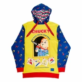 Jeu d'enfant by loungefly veste à capuche chucky (xl)