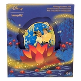 La princesse et la grenouille by loungefly 3" pin's émaillés 15th anniversary limited edition 8 cm