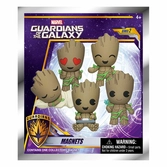 Guardian of the galaxy présentoir aimants 3d groot series 2 (12)