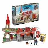 Fallout jeu de construction mega red rocket truck stop
