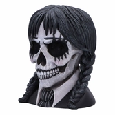 Drop dead gorgeous figurine skull dark glare 15 cm