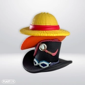 Pila de sombreros hucha 16 cm one piece