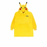 Pokemon - pikachu - pull à capuche plaid lounge - t2
