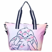 Stitch - bisous - sac cabas