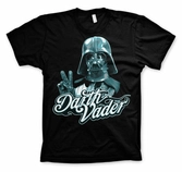 T-shirt Noir STAR WARS : Cool Vader - S