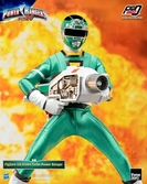 Power rangers turbo figurine figzero 1/6 green turbo power ranger 30 cm