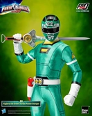 Power rangers turbo figurine figzero 1/6 green turbo power ranger 30 cm