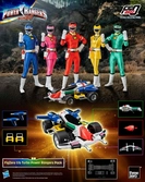 Power rangers turbo pack 5 figurines figzero 1/6 turbo power rangers 30 cm