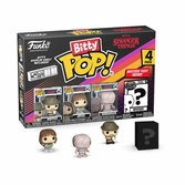 Stranger things pack 4 figurines bitty pop! vinyl hopper 2,5 cm