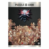 The witcher puzzle premium birthday (1000 pièces)