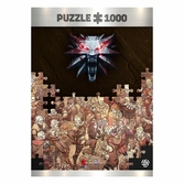 The witcher puzzle premium birthday (1000 pièces)