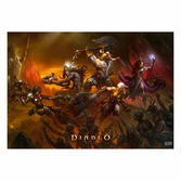 Diablo puzzle gaming heroes battle (1000 pièces)