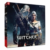 The witcher puzzle gaming geralt & ciri (1000 pièces)