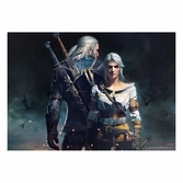 The witcher puzzle gaming geralt & ciri (1000 pièces)