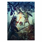 The witcher puzzle premium leshen (1000 pièces)