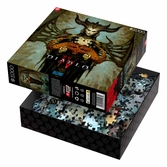 Diablo iv puzzle gaming lilith (1000 pièces)
