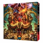 Diablo iv puzzle gaming horadrim (1000 pièces)