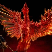 Saint seiya statuette 1/10 deluxe art scale phoenix ikki 41 cm