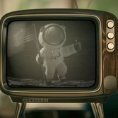 Nasa figurine mini co. pvc apollo 11 astronaut 23 cm