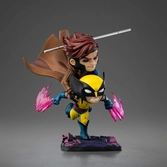 X-men 97 figurine mini co. pvc gambit and wolverine 23 cm