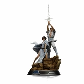 Star wars statuette 1/10 deluxe art scale luke and leia 41 cm