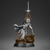 Star wars statuette 1/10 deluxe art scale luke and leia 41 cm