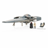 Star wars véhicule avec figurine deluxe sith infiltrator episode 1 collection 20 cm