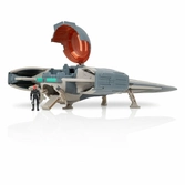 Star wars véhicule avec figurine deluxe sith infiltrator episode 1 collection 20 cm