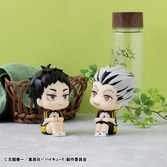 Haikyu!! statuetten pvc look up kotaro bokuto & keiji akaashi uniform ver. 11 cm (with gift)